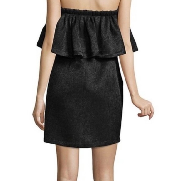 2 For $25 ❤️ Halston black strapless dress ❤️ - Picture 2 of 4